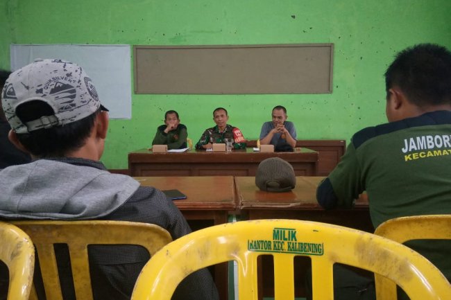 BABINSA SEBAGAI MOTOR  SATLINMAS BINAANNYA JELANG JAMBORE LINMAS THN 2024