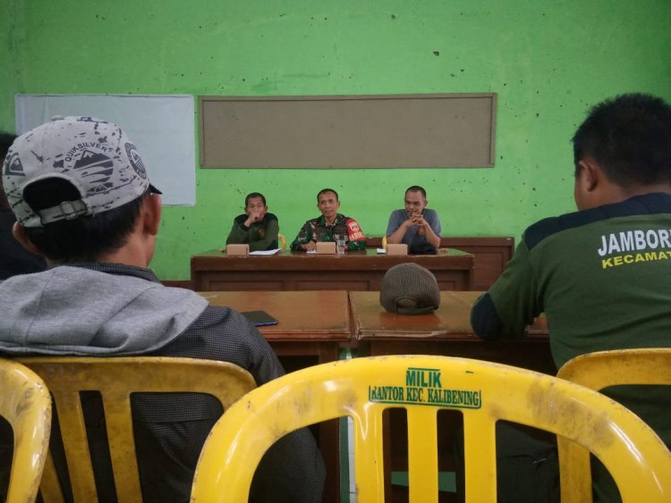 BABINSA SEBAGAI MOTOR  SATLINMAS BINAANNYA JELANG JAMBORE LINMAS THN 2024