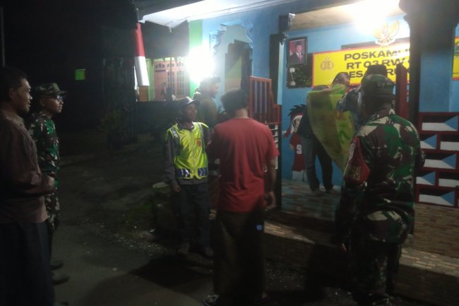 Patroli Malam Cegah Gangguan Kamtibmas